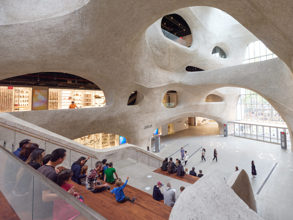 Richard Gilder Center interior view.